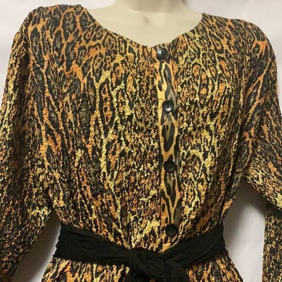 NWT SAINT GIL PARIS LEOPARD PRINT MAXI‎ - Picture 5 of 7